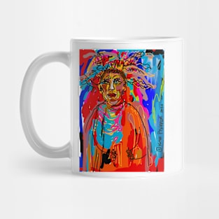 Shaman  Digital Drawing Mug